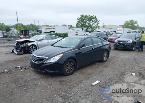 2012 Hyundai Sonata Gls from USA, damaged, VIN 5NPEB4AC6CH493707